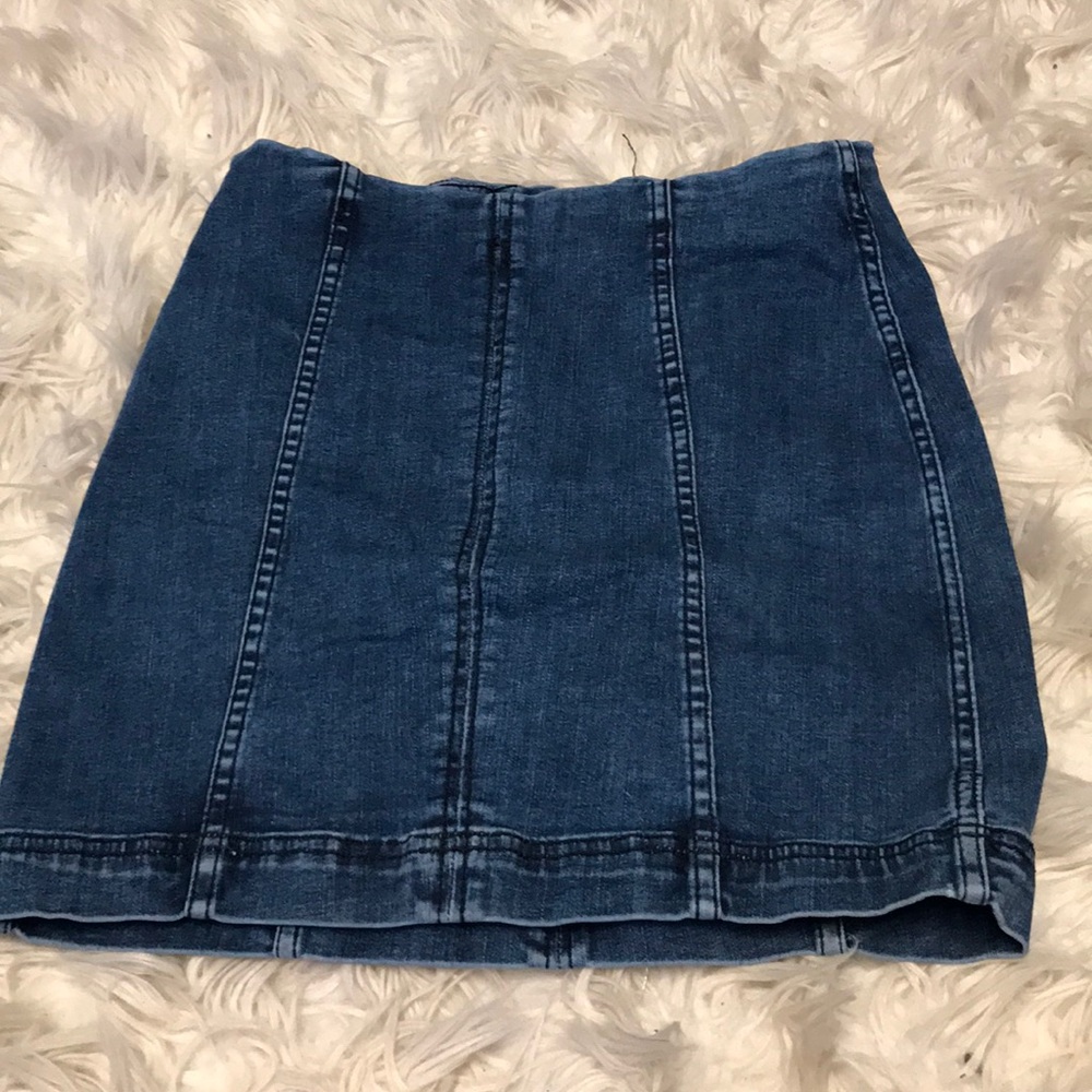 Free people high waisted skirt